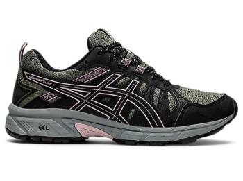 Asics Dam Trailskor GEL-VENTURE 7 Olivgröna/Rosa